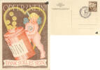 Deutschland Postkarte: WHW - Opfer? Nein! -