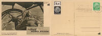Deutschland Postkarte: Beobachter am MG -