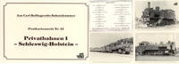 Deutschland Carl Bellingrodt - Privatbahnen 1 Schleswig-Holstein -