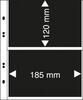 Multi collect Blätter - geteilt, mit zwei schwarzen Folieneinlagen in der Größe 185 x 120 mm -