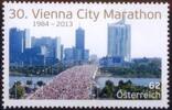 Österreich 2013 ** - 0,62 € 30. Vienna City Marathon -