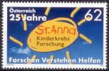 Österreich 2013 ** - 0,62 € St. Anna Kinderkrebsforschung -