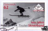 Österreich 2013 o - 0,62 € 100 Jahre Tiroler Skiverband -
