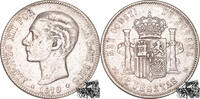 Spanien 5 Peseten 5 Pesetas 1879 DE-M, Spanien -