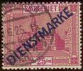 Saargebiet, Dienstmarke 25 Cent Type II - Nr.14 II -