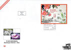 Österreich FDC 2021 Block - €4,30 - Jubiläum - 50 Jahre Österreich - China -