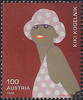 Österreich o 2022 - €1,00 -Kiki Kogelnik - Dark Beauty -