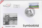 Österreich 2003 FDC, 0,55 € 100 Jahre Salzachbrücke, Oberndorf - Laufen -