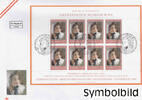 Österreich Österreich 2008 FDC, 8x1,25€ Liechtenstein Museum Wien'' KLBG -