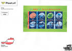 Österreich 2008 Block FDC - 4,80 € - UEFA EURO 2008 -