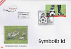 Österreich 2008 FDC, 0,55 Euro UEFA EURO 2008 - Fußballfeld -