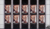 Österreich Österreich Kleinbogen o 2009 - 10 x 0,55 € Österreicher in Hollywood -