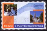 Österreich Österreich 2010 ** - 0,55 € - 100 Jahre Zweite Wiener Hochquellenwasserleitung -