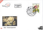 Österreich Österreich 2010 FDC - 0,55 € - Rose -