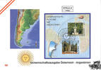 Österreich Österreich Block FDC 2010 - € 0,65 und € 1,40 - 200 Jahre Argentinien -