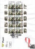 Österreich Österreich Klbg. 2012 FDC - 10 x € 0,70 - Eisenbahnen - Carl Ritter von Ghega -