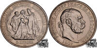 Ungarn 5 Kronen 5 Kronen 1907 KB - Krönungsjubiläum -