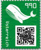 9,90 - Crypto stamp - WAL - GRÜN - Österreich ** 2021 -