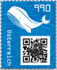 9,90 - Crypto stamp - WAL - BLAU - Österreich ** 2021 -
