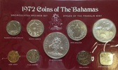 Bahamas 0,01 - 5,00 Dollar KMS 1972 - Bahamas -