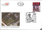 Österreich FDC 2000 , ATS 7,00 - Friedensreich Hundertwasser -