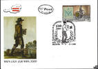 Österreich FDC 2000 , ATS 27,00 + 13,00 - Wien lädt zur WIPA 2000 -