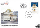 Österreich Österreich FDC 1998 - 8 S - 100 Jahre Wiener Secession -