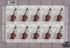 Österreich 2023 ** Klbg. - 10 x €1,20 - Violoncello -