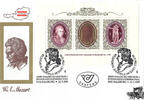 Österreich 1991 FDC 200. Todestag W. A. Mozart - 2 x Sonderstempel Salzburg -