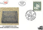 Österreich Österreich FDC 1997 - 7 S - 100. Geburtstag von Karl Heinrich Waggerl -