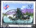 Österreich Österreich o 1992 - 7 S - 100 Jahre Rheinregulierungsvertrag, Österreich/Schweiz -
