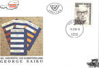 Österreich Österreich FDC 1992 - 5,50 S - 100. Geburtstag von Georg Saiko -