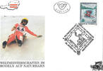 Österreich Österreich FDC 1992 - 5 S - 8. Weltmeisterschaft im Rodeln auf Naturbahn -