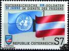 Österreich Österreich ** 1990 - 7 S - 30 Jahre österreichische UNO-Soldaten im Dienste des Friedens -