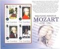 Gambia ** 2006 - 250. Geburtstag Mozart Block -