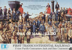 Grossbritannien Isle of Man 1992 ** - Bau der ersten transkontinentalen Eisenbahnlinie der Vereinigten Staaten von Amerika -