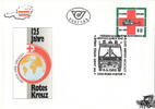 Österreich Österreich FDC 1988 - 12 S - 125 Jahre Rotes Kreuz, 1863-1988 -