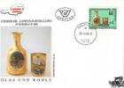 Österreich Österreich FDC 1988 - 4 S - Steirische Landesausstellung 1988 - Bärnbach - Glas und Kohle -