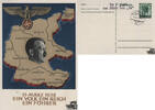 Deutschland Postkarte: Ein Volk Ein Reich Ein Führer -