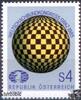 Österreich Österreich ** 1985 - 4 S - Weltschachbundkongress - Graz 1985 -