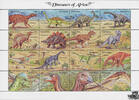 Unbekannt Tansania 1992 ** - Prähistorische Tiere, Iguanodon -
