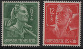 Deutschland o 1944 - 6+4/ 12+8 Pfg. 9 Jahre Reichsarbeitsdienst -