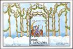 Tansania ** 1992 - 200. Todestag W. A. Mozart Block -