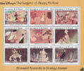 Unbekannt St. Vincent Grenadines 1992 ** - Disneykleinbogen, Ichabod Crane kommt in die Stadt -