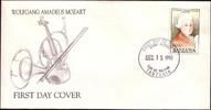 Tansania FDC 1992 - 200. Todestag W. A. Mozart -