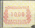 Österreich 2001 Automatenmarke ** - S 10,00 -