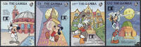 Gambia Gambia 1992 ** - Disney Kurzserie, Micky in Marineuniform -