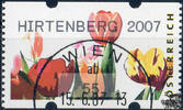 Österreich 2007 Automatenmarke o - € 0,55 - Tulpen: Hirtenberg 2007 -