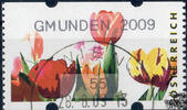 Österreich 2009 Automatenmarke o - € 0,55 - Tulpen: GMUNDEN 2009 -