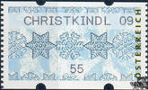 Österreich 2009 Automatenmarke ** - € 0,55 - Schneekristalle: CHRISTKINDL 09 -